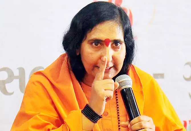 Sadhvi asks Hindu couples to produce 4 kids, dedicate 2 to nation