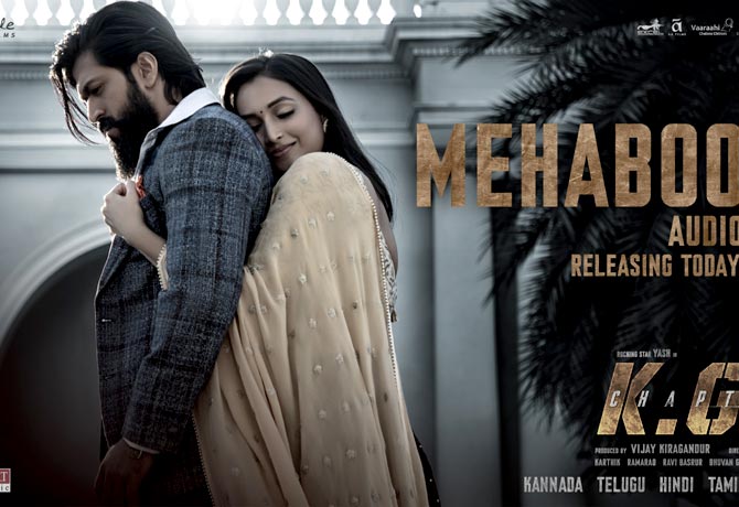 MEHABUBA Video Song out from KGF 2