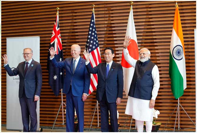 Quad leaders meet in Tokyo 2022