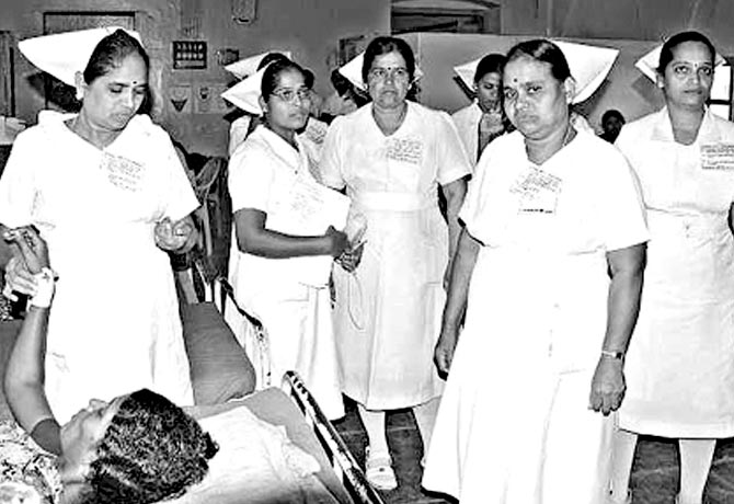 Nurses Great Service during Corona Pandemic