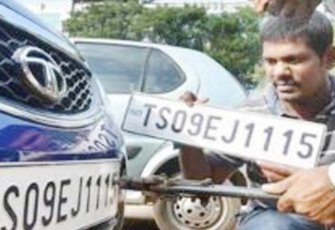 Millions are being spent on vehicle registration numbers