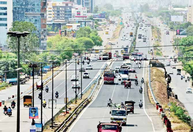 Increased vehicle speed limit in GHMC range
