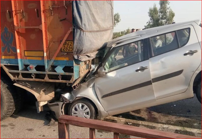 Road accident in Adilabad: Four killed