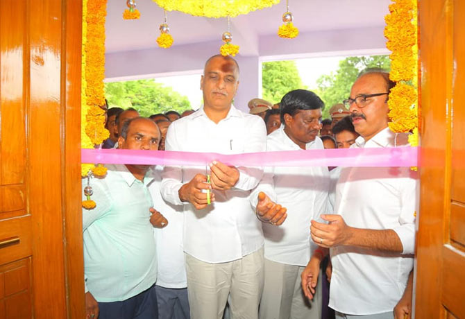 Harish Rao tour in Vikarabad