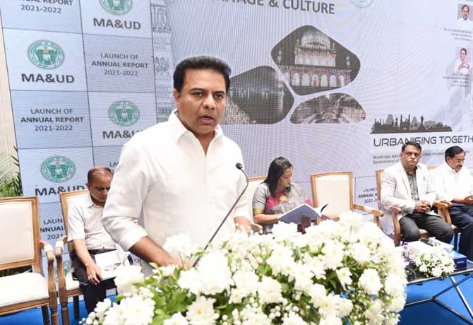 Construction of 37 link roads in Hyderabad: Minister KTR