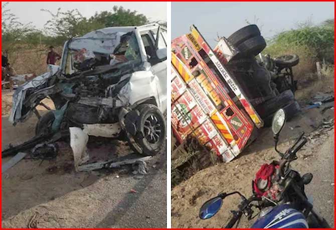 8 Members Of Family Killed In Rajasthan Road Accident