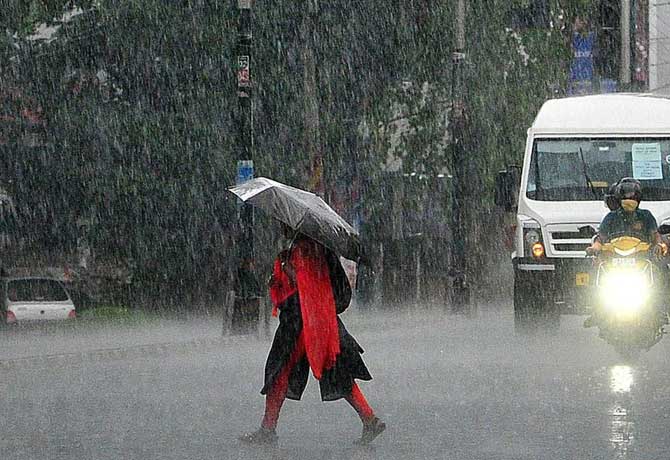 Southwest monsoons entering Telangana