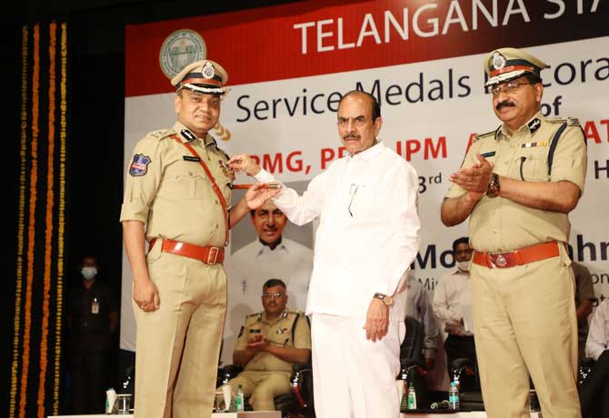 Nationwide praise for Telangana police