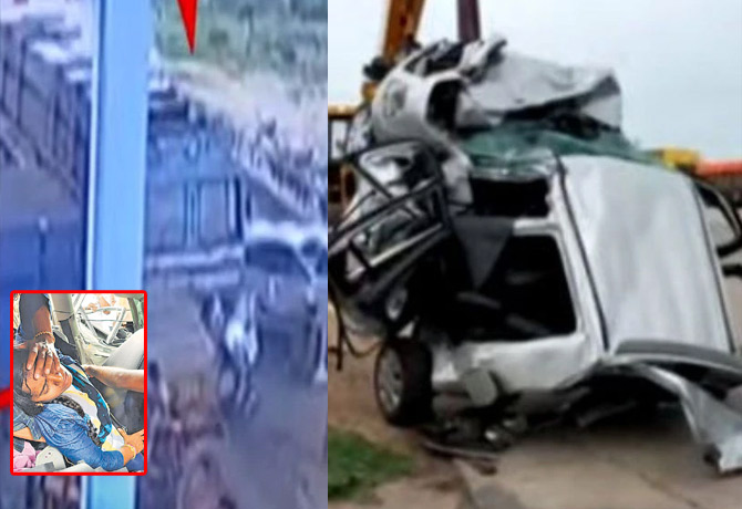Renigunta toll plaza accident