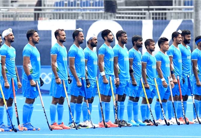 Indian Hockey team for Commonwealth games in England