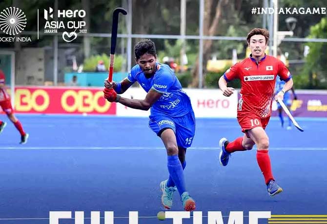 Koo App Congratulate Indian Hockey Team on clinching Bronze medal in the Asia Cup 2022 after defeating Japan 1-0. May they continue to bring glory for the country with their brilliant performances. #IndiaKaGame #HeroAsiaCup2022 #AsiaCup2022 View attached media content - Dilip Tirkey (@dilipkumartirkey) 1 June 2022