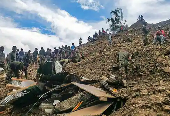 Seven killed in landslide in Manipur