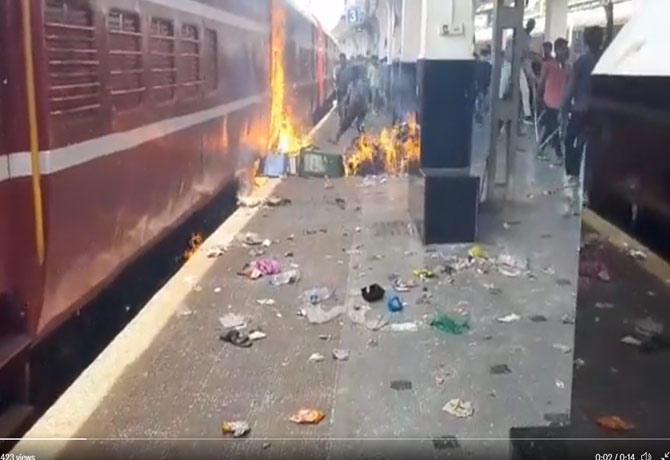 Secunderabad railway station violence
