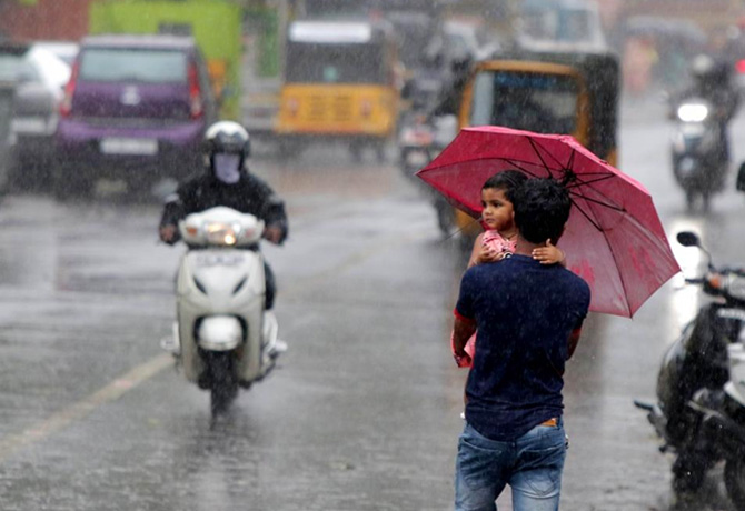 Heavy rains for two days