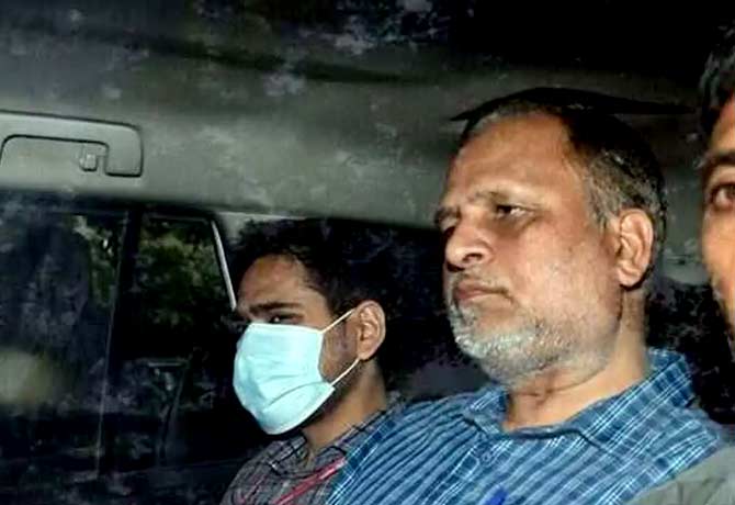 Minister Satyendar Jain sent to 14 days Judicial Custody