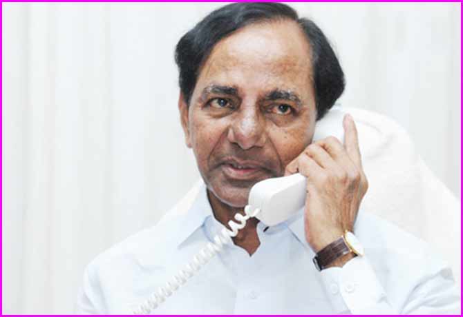 CM KCR phone Minister Indrakaran Reddy