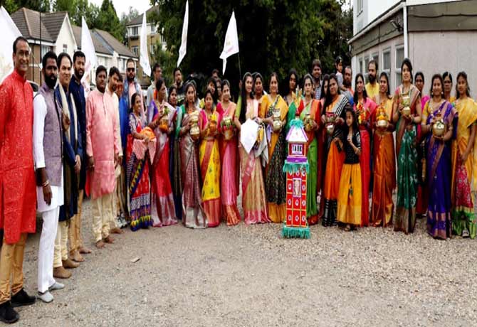 TAUK celebrated Bonalu in grand manner at London