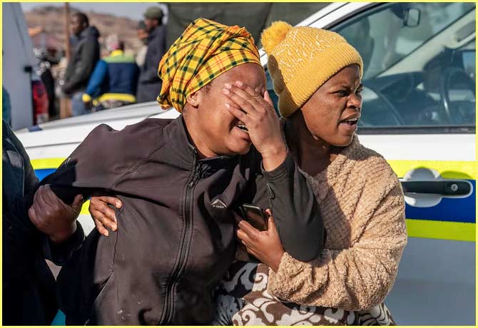 15 dead in bar shooting in South Africa