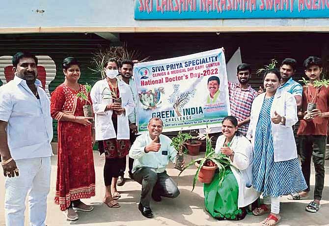 National doctors Day: Green India Challenge
