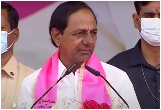 CM KCR strong counter to Amit Shah