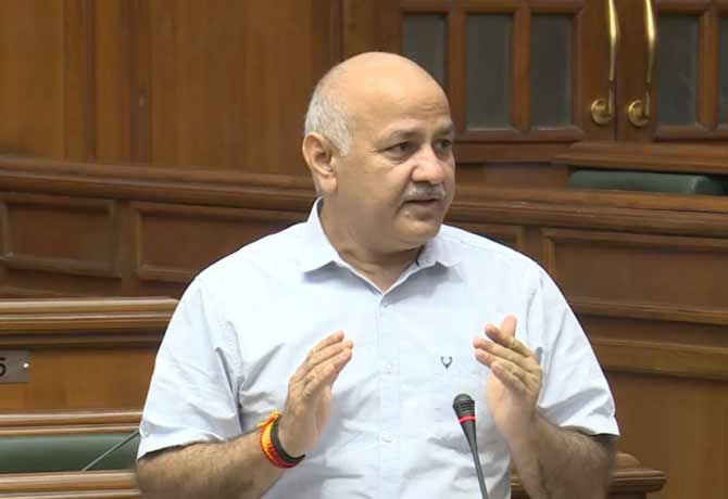 BJP acting like a serial killer Says Manish Sisodia