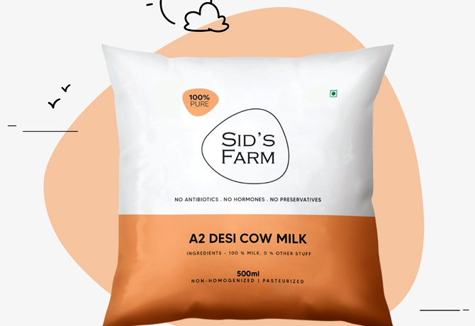 SID's Farm to launch A2 Desi Cow Milk on Aug 15