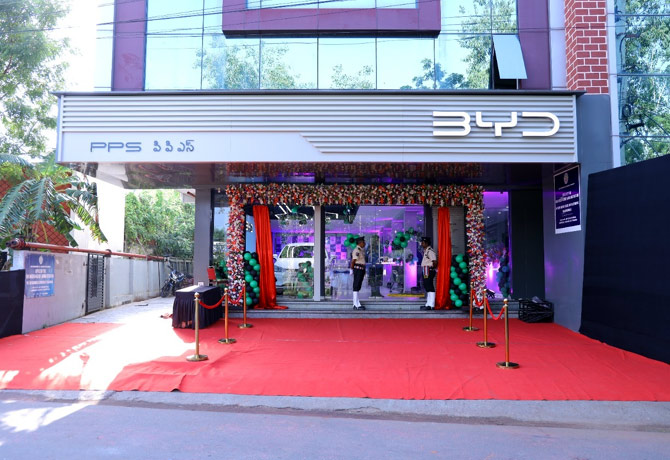 BYD India launches Passenger Vehicles Dealership in Vijayawada