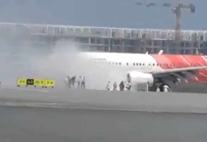Smoke reported on Air India Express flight