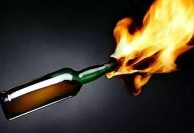 Petrol Bomb hurled at RSS Activist's house in Chennai
