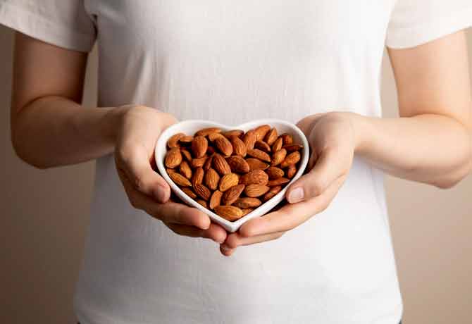 Health Benefits with Almonds