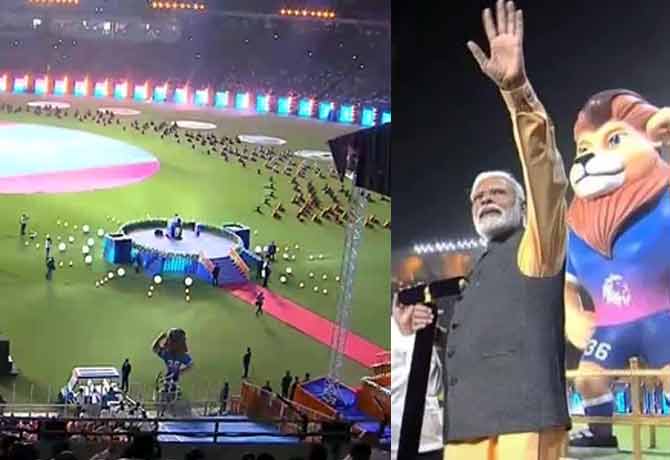 PM Modi Opens 36th National Games in Gujarat