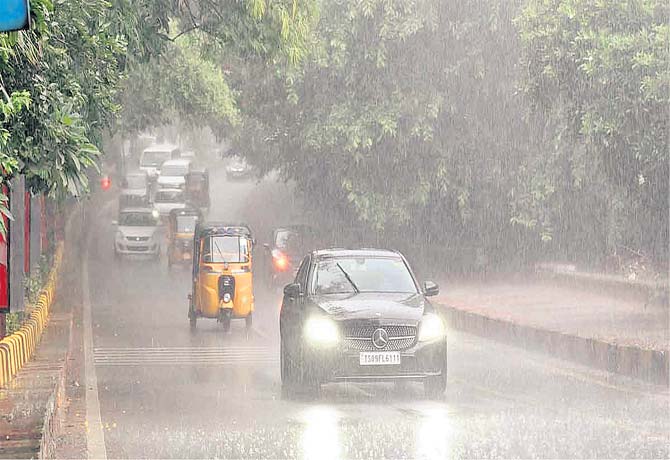 Monsoon is leaving Telangana