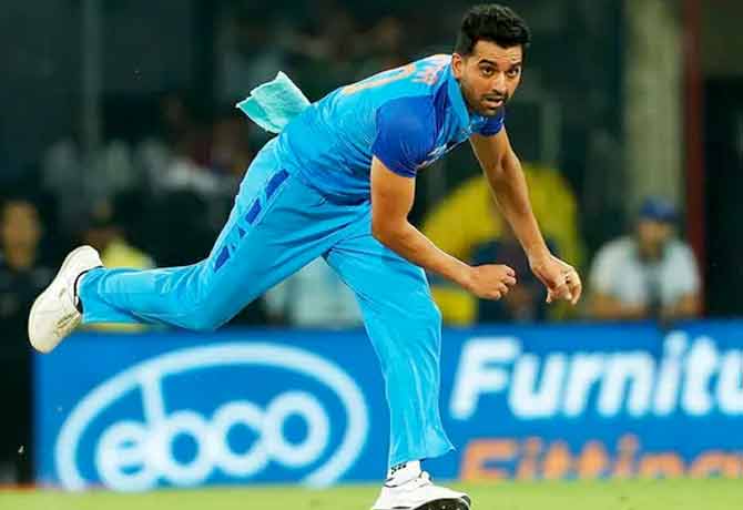 Deepak Chahar ruled out of T20 World Cup