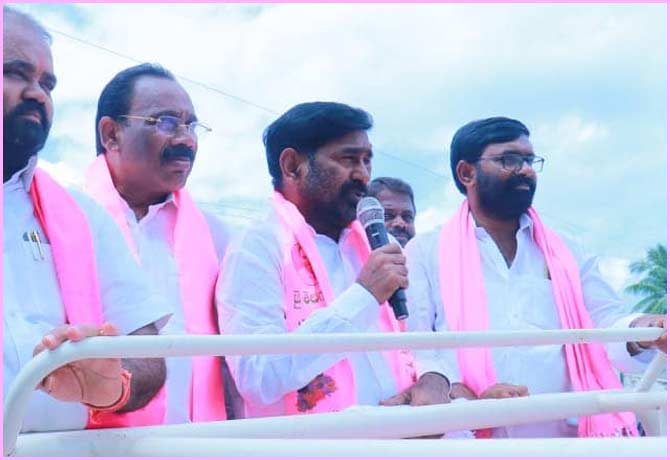 Minister Jagadish Reddy Election Campaign In Munugode