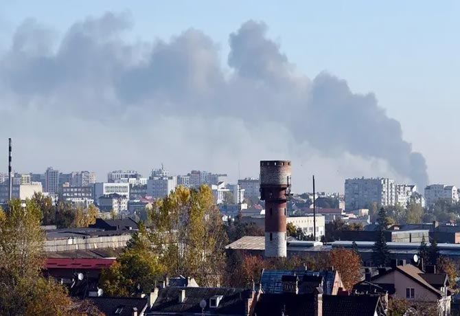 Russian missile attacks again on Ukraine targeting energy facilities