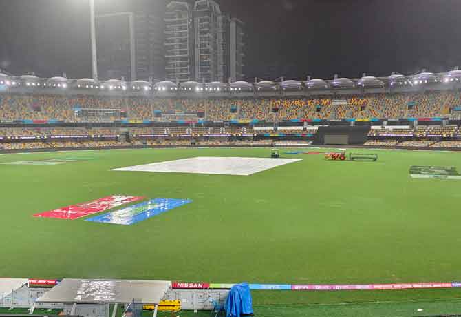 Cricket matches cancelled due to rain