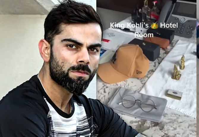 Kohli Serious on Leaked video of Hotel Room