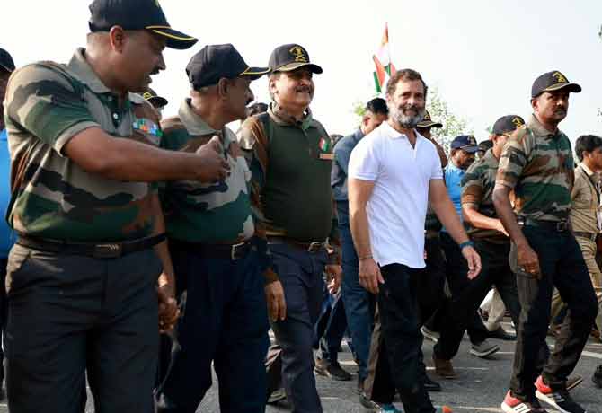  Rahul Gandhi Jodo Yatra enters into Telangana