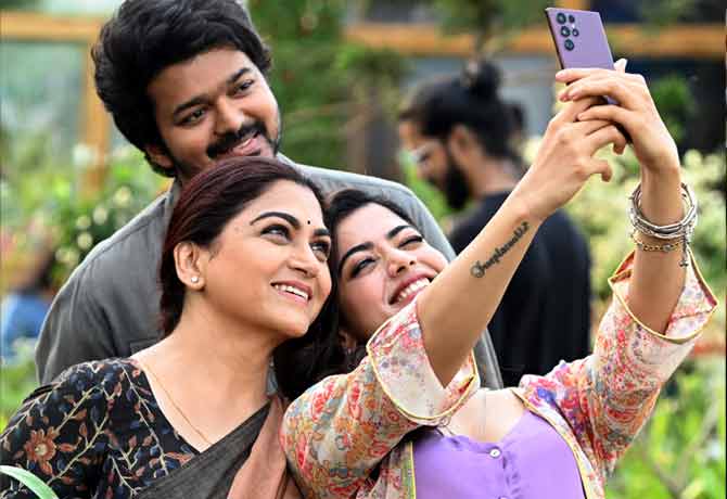 'Varasudu' Movie Shoot Stills Viral 