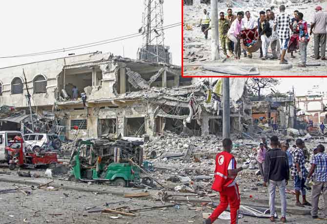Car bomb explosions in the capital of Somalia