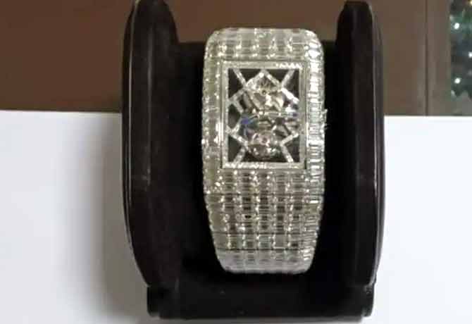Rs 27 crore Worth Wrist Watches Seized at Delhi Airport