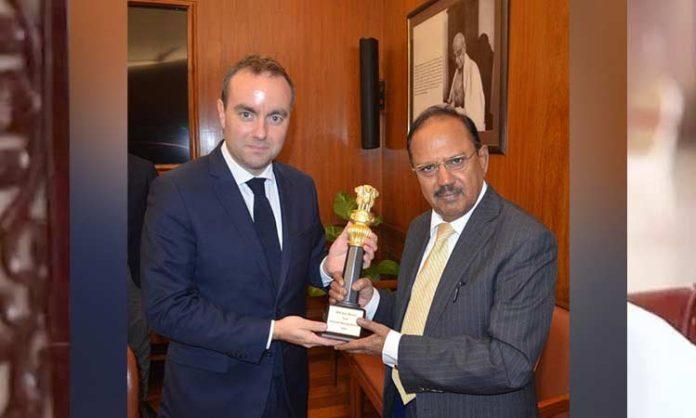 Ajit Dovala and French Minister