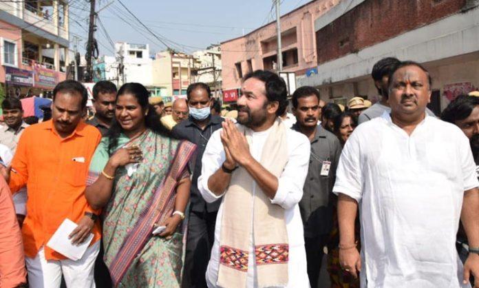 Kishan Reddy Padayatra in Secunderabad