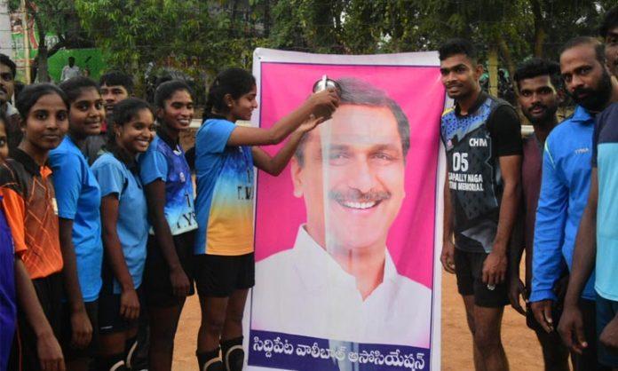Minister Harish Rao support for sports sector