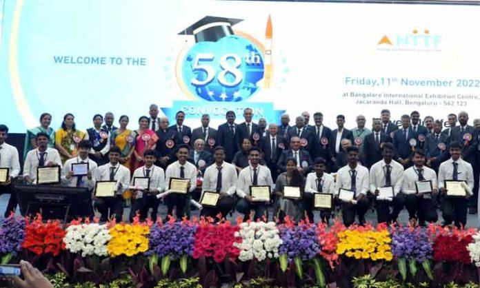 NTTF 58th Convocation at bangalore international Centre
