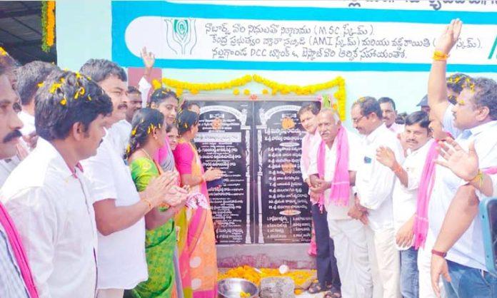 MLA Shanampudi Saidi Reddy is opened godowns