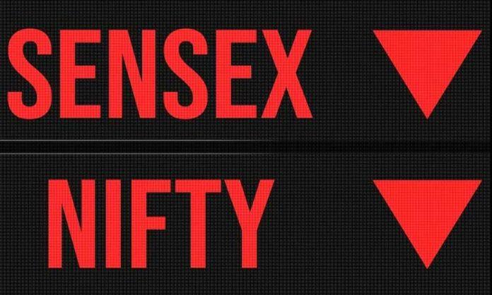 Sensex and Nifty in Red