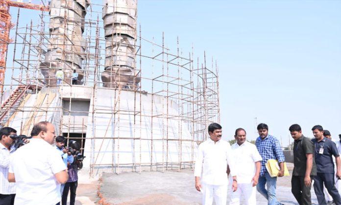 Ambedkar statue completed February