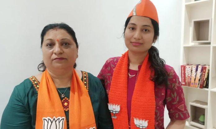 BJP assembly ticket for Manoj Kukrani's daughter