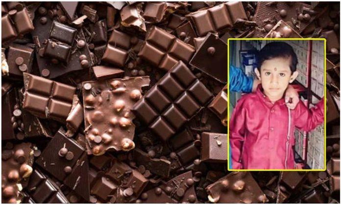 Boy dies after chocolate gets stuck in warangal